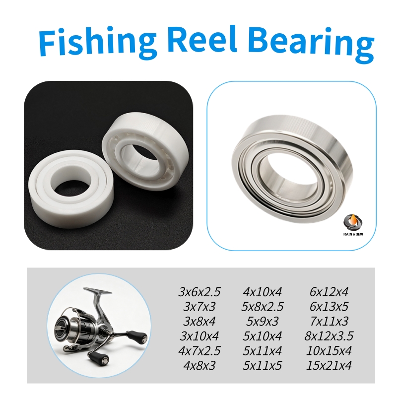 Baitcasting Reel - 1/5/10 pièces, modèles 3x7x3, 3x10x4, 5x8x2,5,